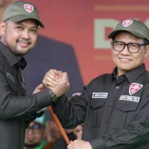 Cak Imin dan Parpol Sahabat Ikut Merumput di Turnamen Minisoccer Harlah PKB