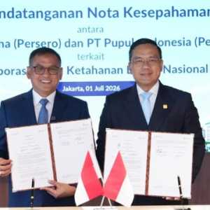 Pertamina dan Pupuk Indonesia Perkuat Ketahanan Energi dan Pangan Nasional