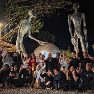 Ragam Inovasi Robot Sains Antariksa di Galeri Vortex Line Space Kampung Alien