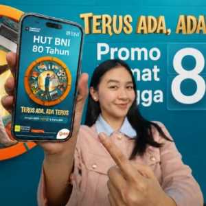 Terus Ada, Ada Terus, BNI Hadirkan Ragam Promo Spesial 80 Tahun Pengabdian