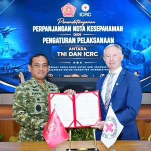 TNI dan ICRC Perpanjang MoU Hukum Humaniter Internasional