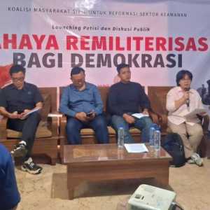 Pelatihan Militer untuk Sipil Perlu Dihentikan