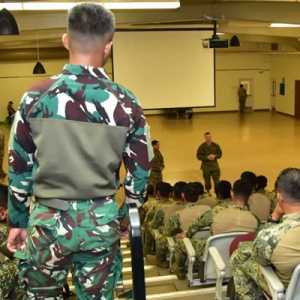 Marinir Indonesia dan USMC Asah Jiwa Kepemimpinan Tempur