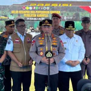 Kapolri Minta Jajaran Optimalkan Penanganan Karhutla di Riau
