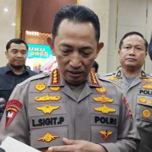 Kapolri Irit Bicara Diminta Respons Pernyataan Mahfud MD