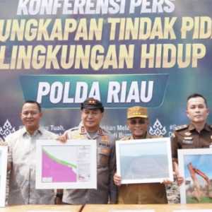 Kapolda Riau Sidak Lokasi Perusakan 118 Hektare Mangrove, Dua jadi Tersangka