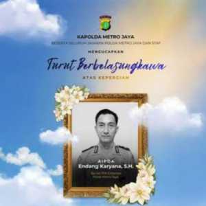 Aipda Endang Karyana Gugur usai Tertabrak Tugas di Tol Joglo