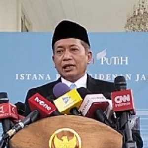 Prabowo Gelar Ratas Kopdes Merah Putih dengan Sejumlah Menteri di Istana