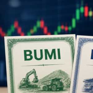 BUMI Pimpin Reli Saham Grup Bakrie, DEWA Tak Mau Ketinggalan