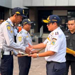 Keberanian Empat Petugas Dishub Berbuah Penghargaan