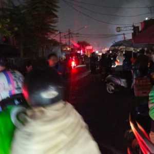 Api Lalap Rumah Warga di Kawasan Kebayoran Lama
