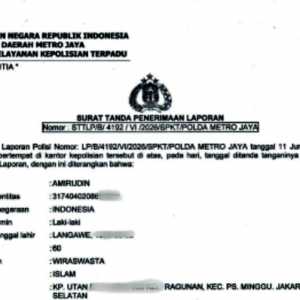 Berharap Keadilan, Amirudin Minta Polda Metro Usut Dugaan Penipuan Rp3 Miliar