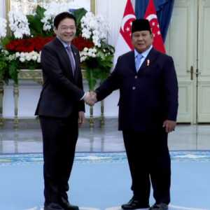 Presiden Prabowo dan PM Singapura Resmi Memulai Leaders' Retreat di Istana