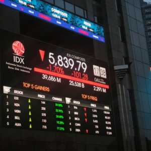 Sore Ini IHSG Ambruk ke Level 6.091, Dolar AS Ditutup Rp18.073