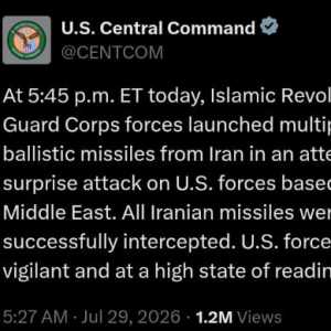 Iran Luncurkan Serangan Rudal saat Netanyahu Bertemu Trump