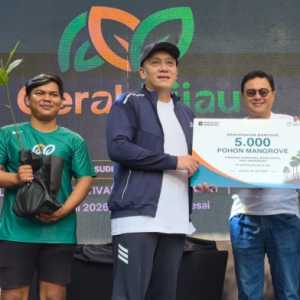 ANTAM Tanam 5.000 Bibit Mangrove untuk Pelestarian Lingkungan