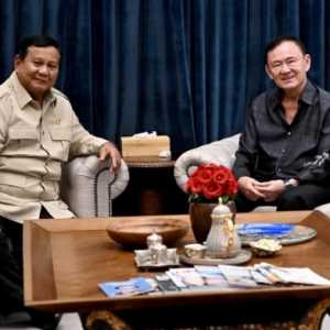 Prabowo Bertemu Eks PM Thailand Thaksin Shinawatra di Kertanegara