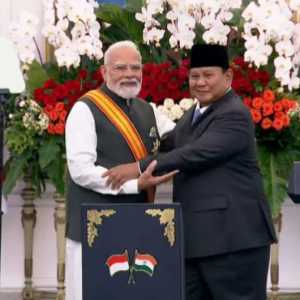 Prabowo dan Modi Bahas Penerapan Sistem Pembayaran QR Lintas Negara