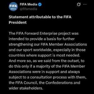 FIFA Batal Jual Saham Bisnis Piala Dunia setelah Diprotes UEFA