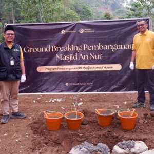 Groundbreaking Tahap II Program 99 Masjid Asmaul Husna Digelar di Jabar