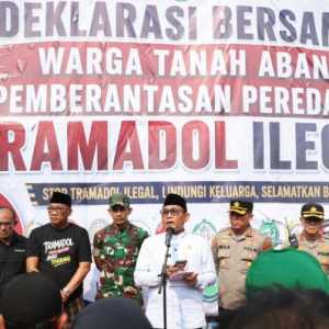 Warga Tanah Abang Deklarasi Perangi Peredaran Tramadol Ilegal