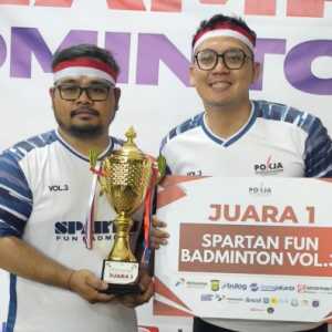 Spartan Fun Badminton 2026 Pererat Silaturahmi Wartawan