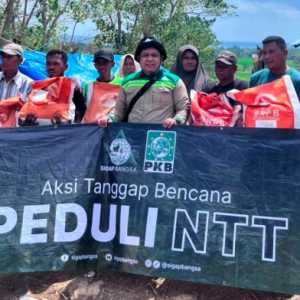 Tim Sigap Bangsa PKB Salurkan Bantuan untuk Korban Gempa NTT