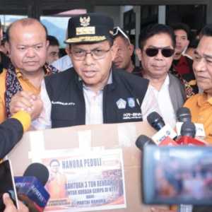 Gebu Minang-Hanura Terbangkan 3,6 Ton Rendang Buat Korban Gempa NTT