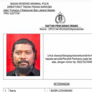 Pengelola HH Club Planet Batam Basri Lewaimang jadi DPO Kasus Narkoba