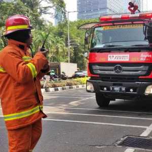 Si Jago Merah Lalap Bangunan di Ruko Central Cikini