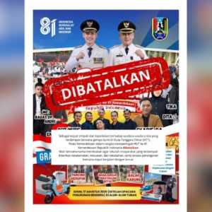 Peduli NTT, Pemkab Tuban Batalkan Pesta Kemerdekaan
