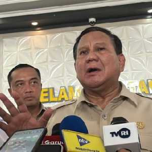 Prabowo Akan Terima Kunjungan PM Thailand di Istana Merdeka Sore Ini