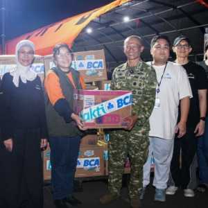 BCA Gandeng TNI Salurkan Bantuan untuk Korban Gempa NTT
