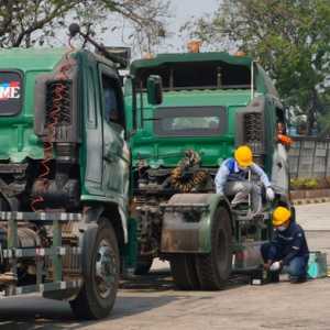 Pelindo Uji Emisi 500 Kendaraan di Empat Kota