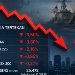 Bursa Asia Tertekan, Kospi Anjlok Lebih dari 3 Persen