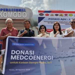 MedcoEnergi Salurkan Bantuan untuk Warga Terdampak Gempa NTT
