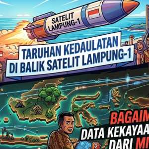 Taruhan Kedaulatan di Balik Satelit Lampung-1