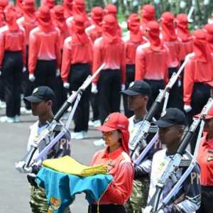 Istana Gelar Gladi Parsial Tim Upacara dan Paskibraka HUT Ke-81 RI