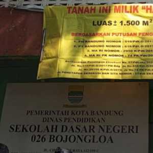 Ahli Waris Gembok SDN 026 Bojongloa Bandung, Pembelajaran Tatap Muka Disetop