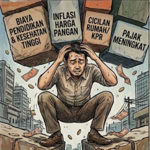 Tragedi Kelas Menengah, Terjepit dan Terlupakan