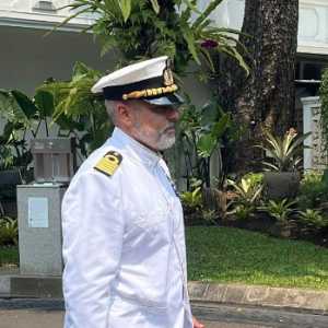 Usai Antar Giuseppe Garibaldi, Perwakilan Angkatan Laut Italia Temui Prabowo