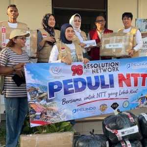 98 Resolution Network Kembali Salurkan Bantuan Korban Gempa NTT