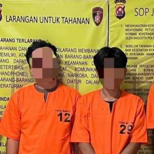 Polisi Tangkap Empat Pelaku Pencurian Rokok dan 20 Tabung Gas LPG di Serang