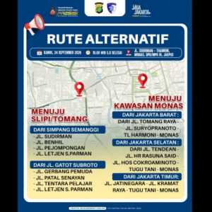 Berikut Rekayasa Lalu Lintas Imbas Demo Buruh di DPR