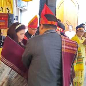 Jemaat HKBP Rajawali Lestarikan Tradisi Pesta Gotilon