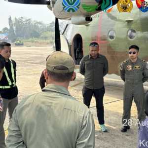 OMC Berhasil Datangkan Hujan, KLH Pastikan Karhutla di Kalbar dan Kalteng Terkendali