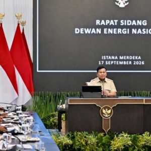Prabowo Pimpin Sidang Dewan Energi Nasional, Dorong Persiapan Produksi E50