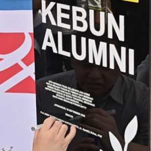 Penanaman Pohon Bukti Nyata Kontribusi Alumni Unpad