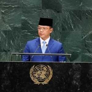 Di Sidang Umum PBB, Sugiono Kembali Tegaskan Dukungan RI untuk Palestina