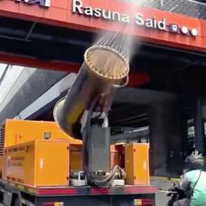 Operasi Water Mist Digencarkan Tangani Abu Vulkanik